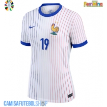 Camisa de time de futebol França Youssouf Fofana #19 Replicas 2º Equipamento Feminina Europeu 2024 Manga Curta